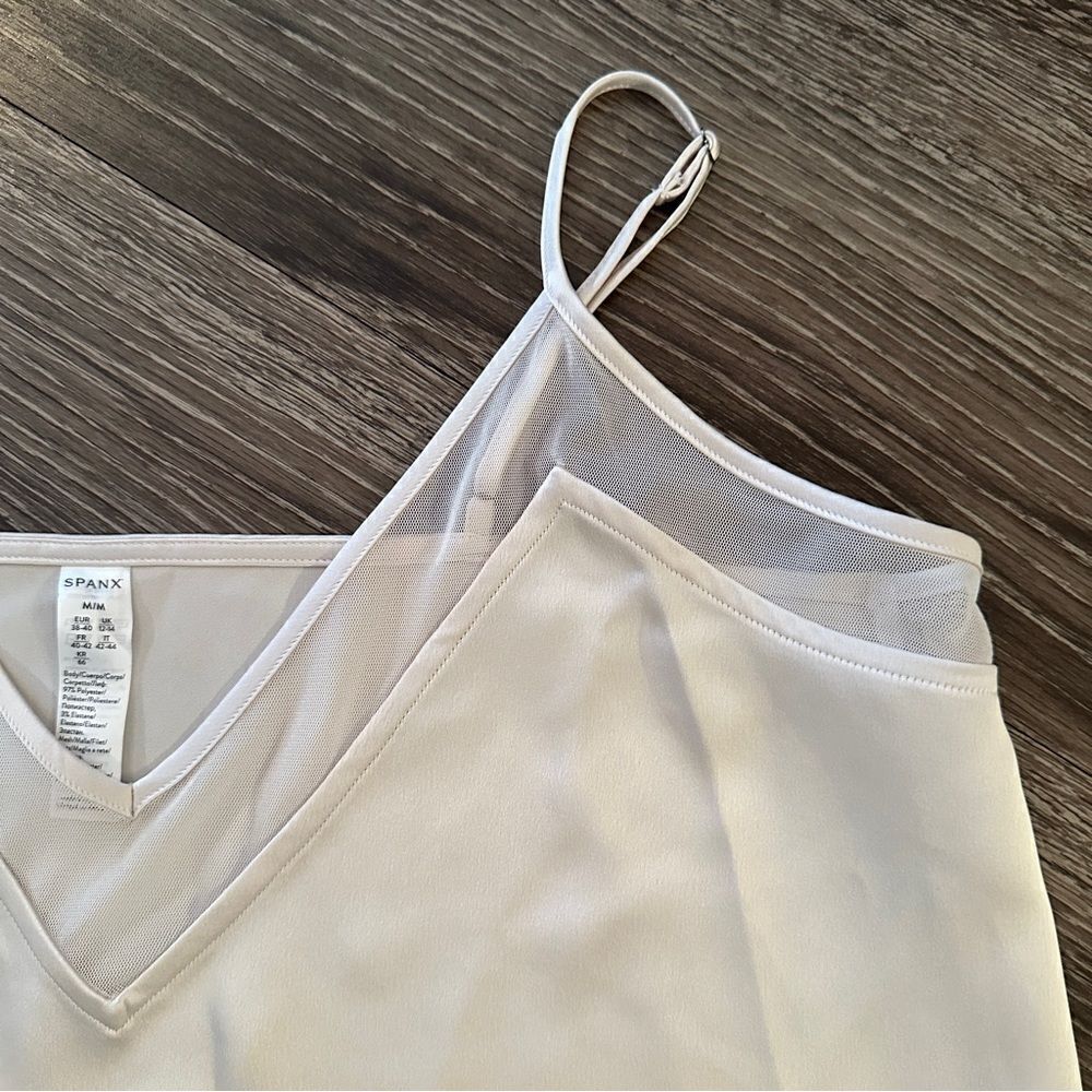Spanx V Neck Mesh Camisole - Picture 3 of 5